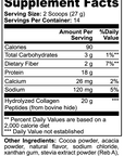 Collagen Peptides Powder Grass-Fed (Chocolate)