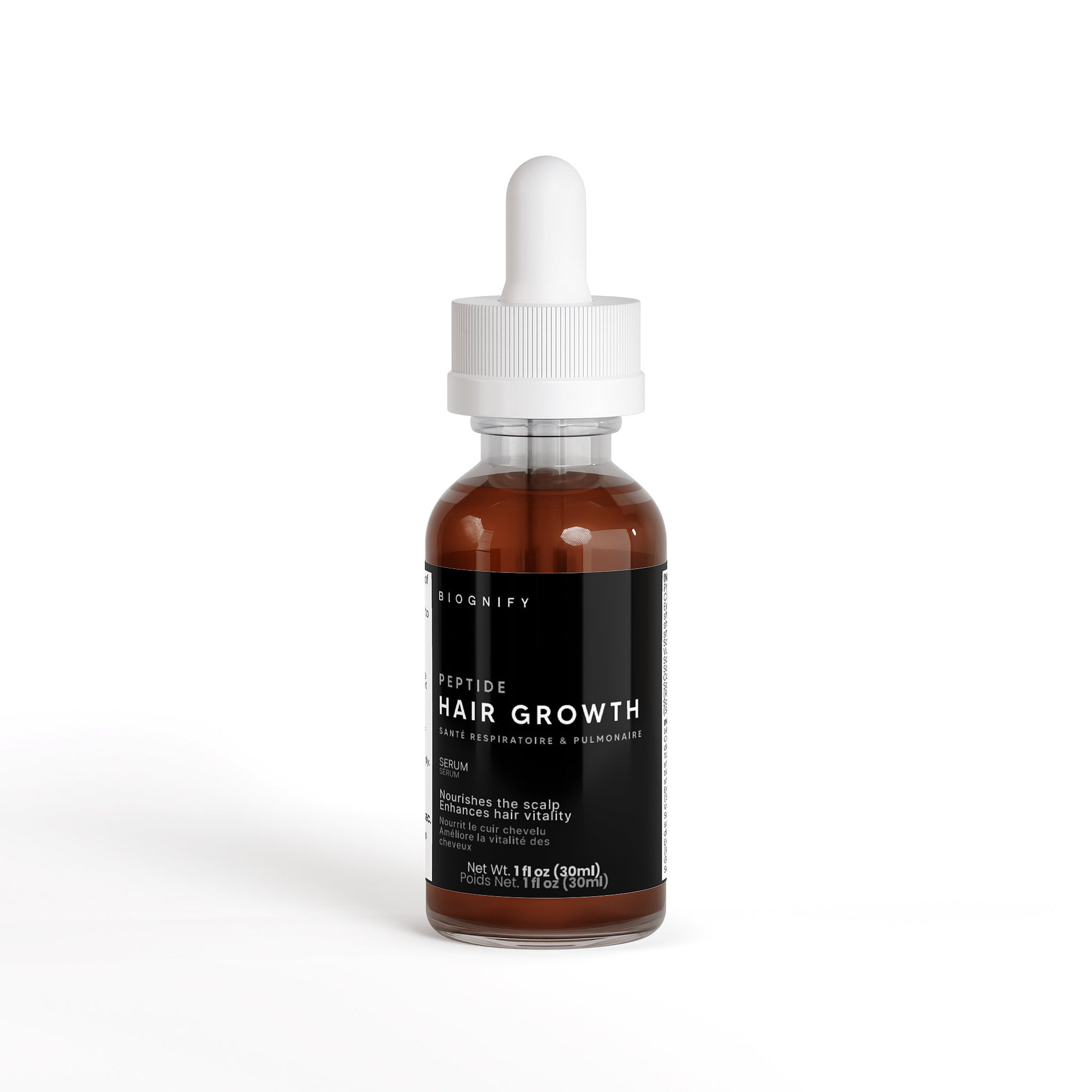 Sérum Capillaire Aux Peptides Pour La Pousse Des Cheveux