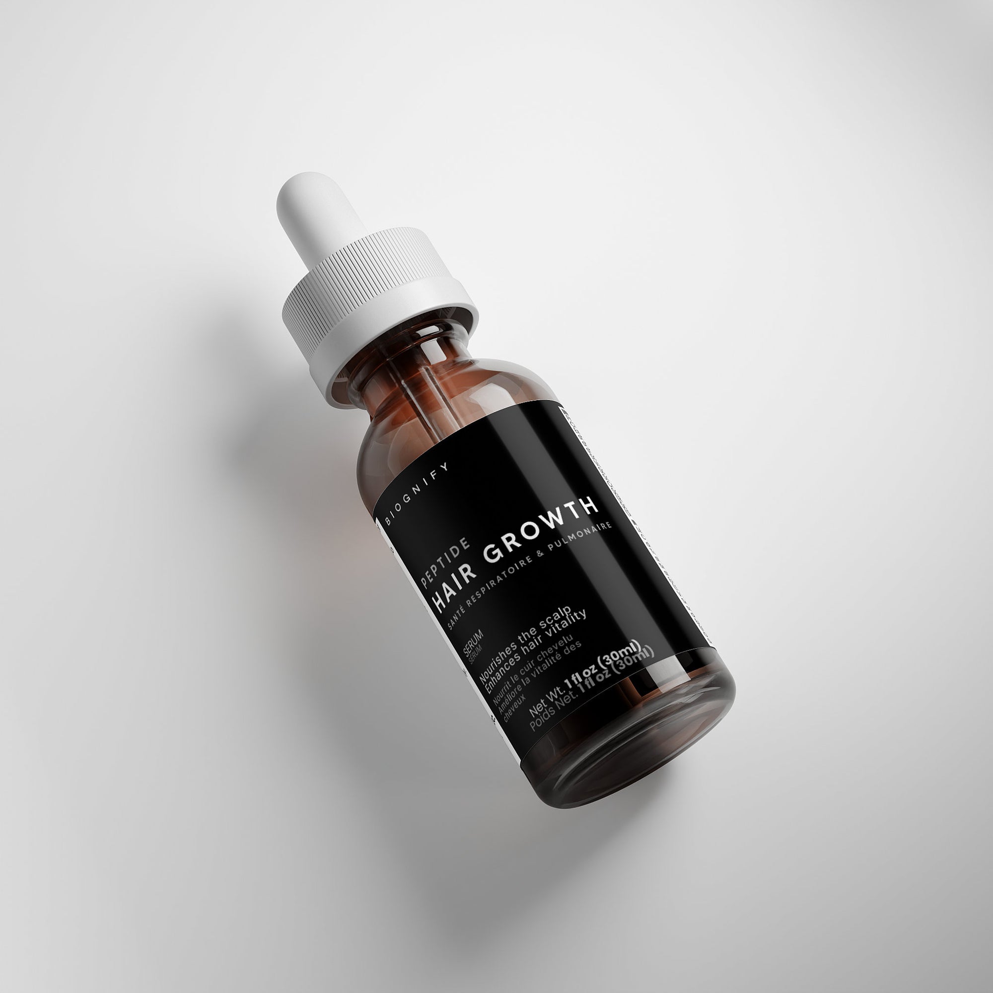 Sérum Capillaire Aux Peptides Pour La Pousse Des Cheveux