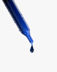 Gouttes de bleu de méthylène