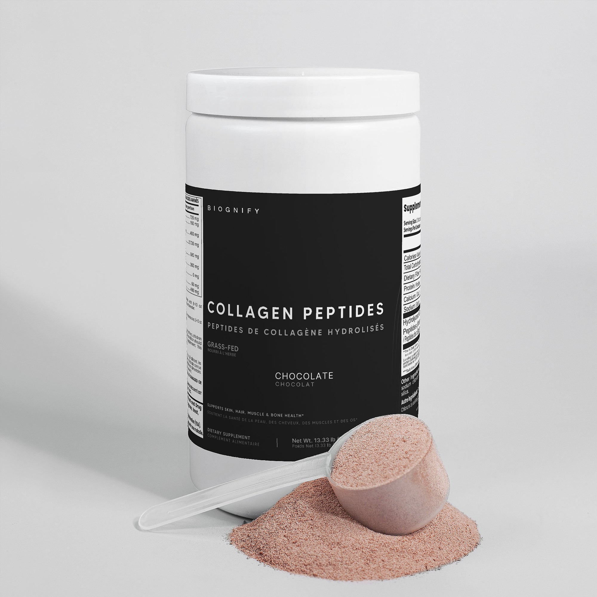 Collagen Peptides Powder Grass-Fed (Chocolate)