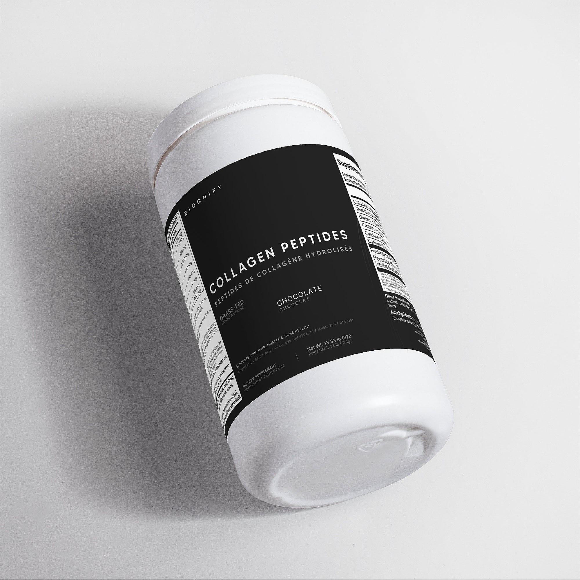 Collagen Peptides Powder Grass-Fed (Chocolate)