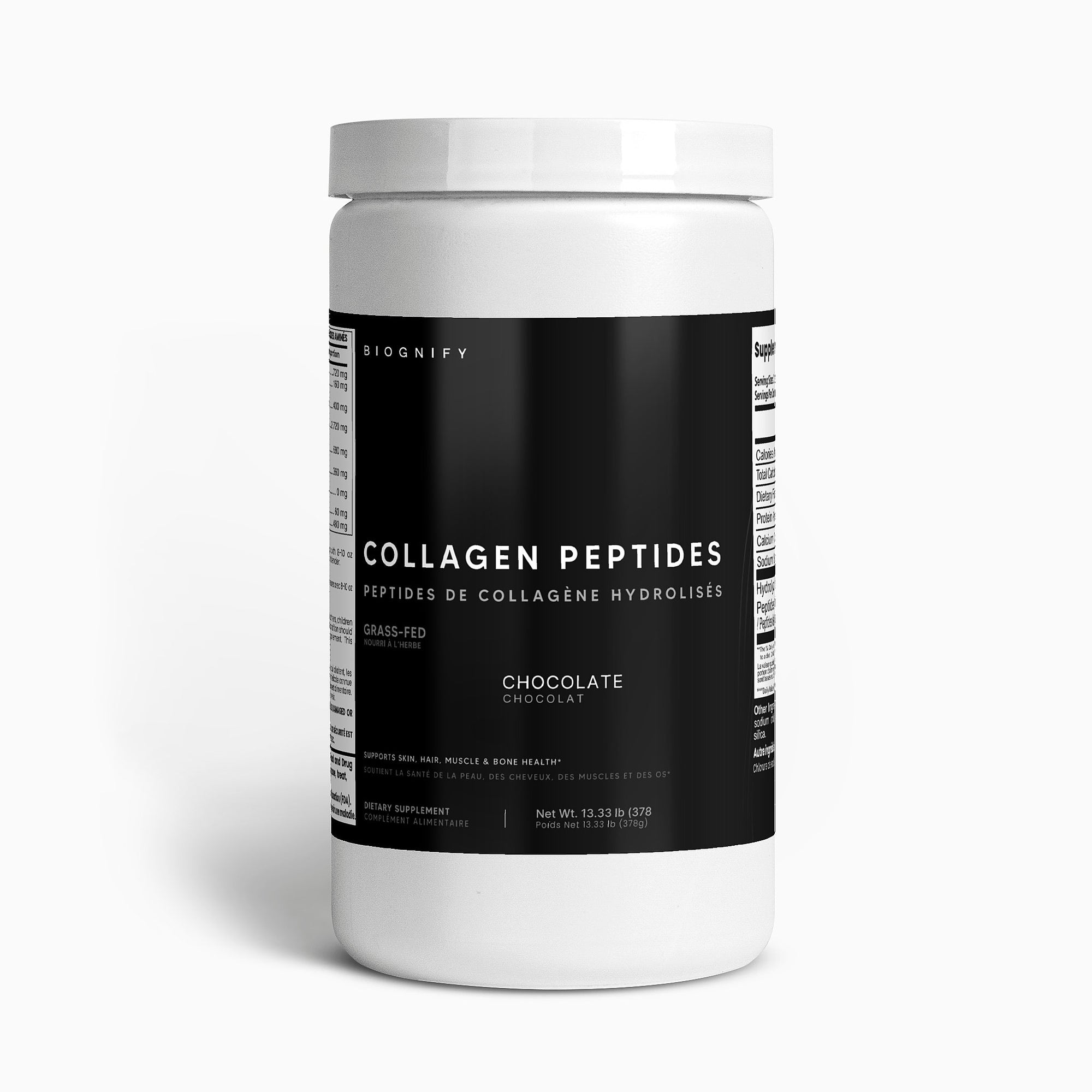 Collagen Peptides Powder Grass-Fed (Chocolate)