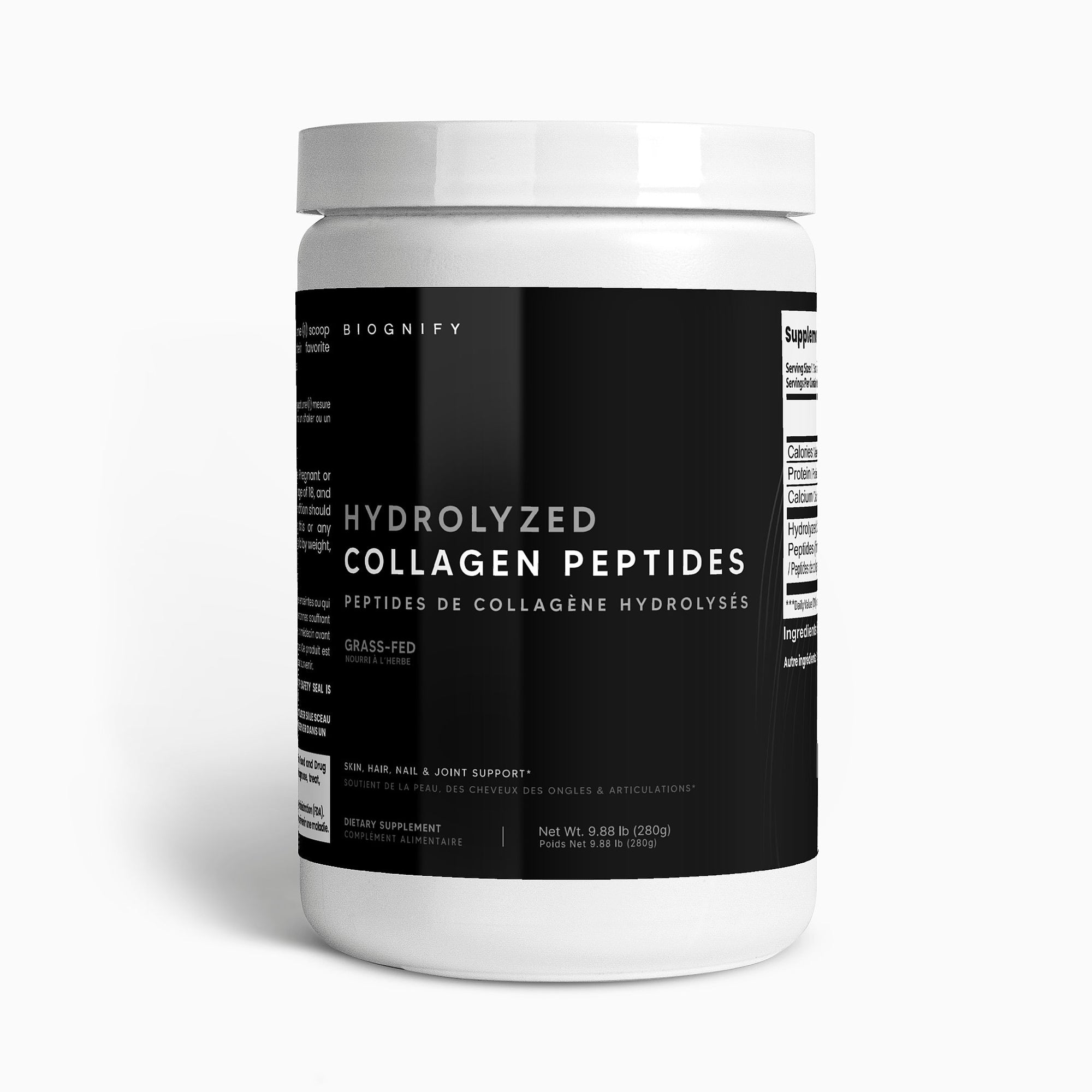 Hydrolyzed Collagen Peptides  (Grass-Fed)