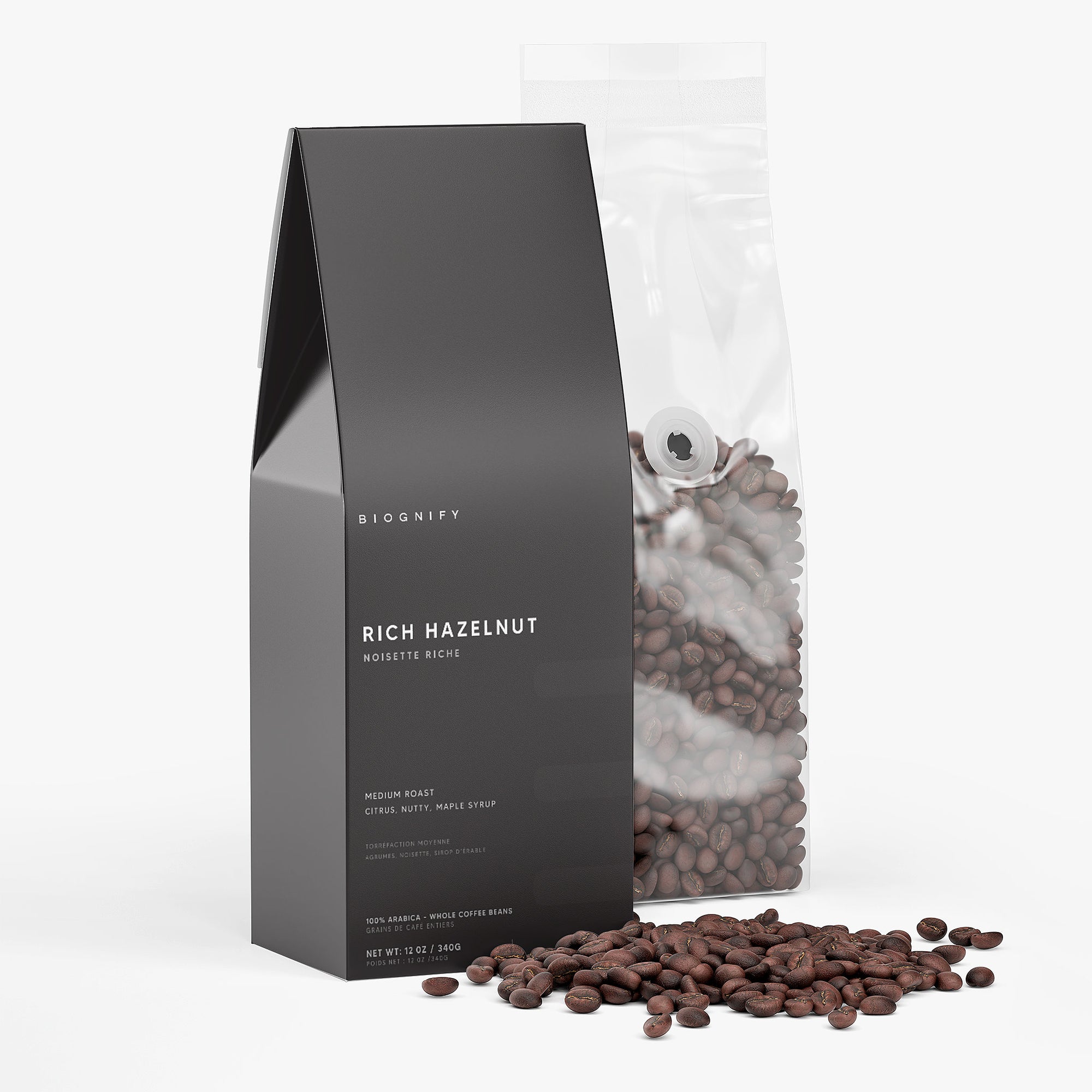 Rich Hazelnut Coffee (Medium Roast)