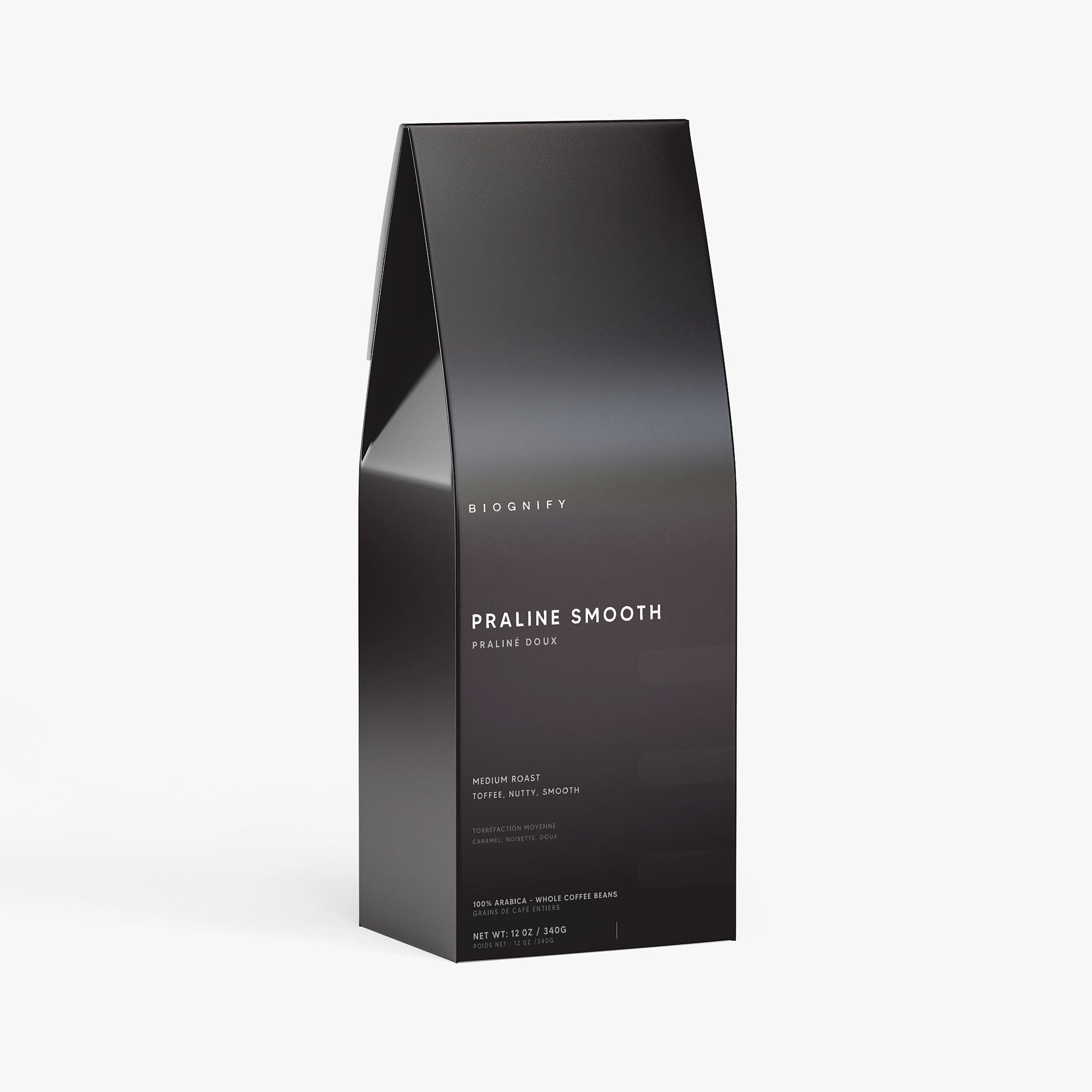 French
Café doux praliné (torréfaction moyenne)
