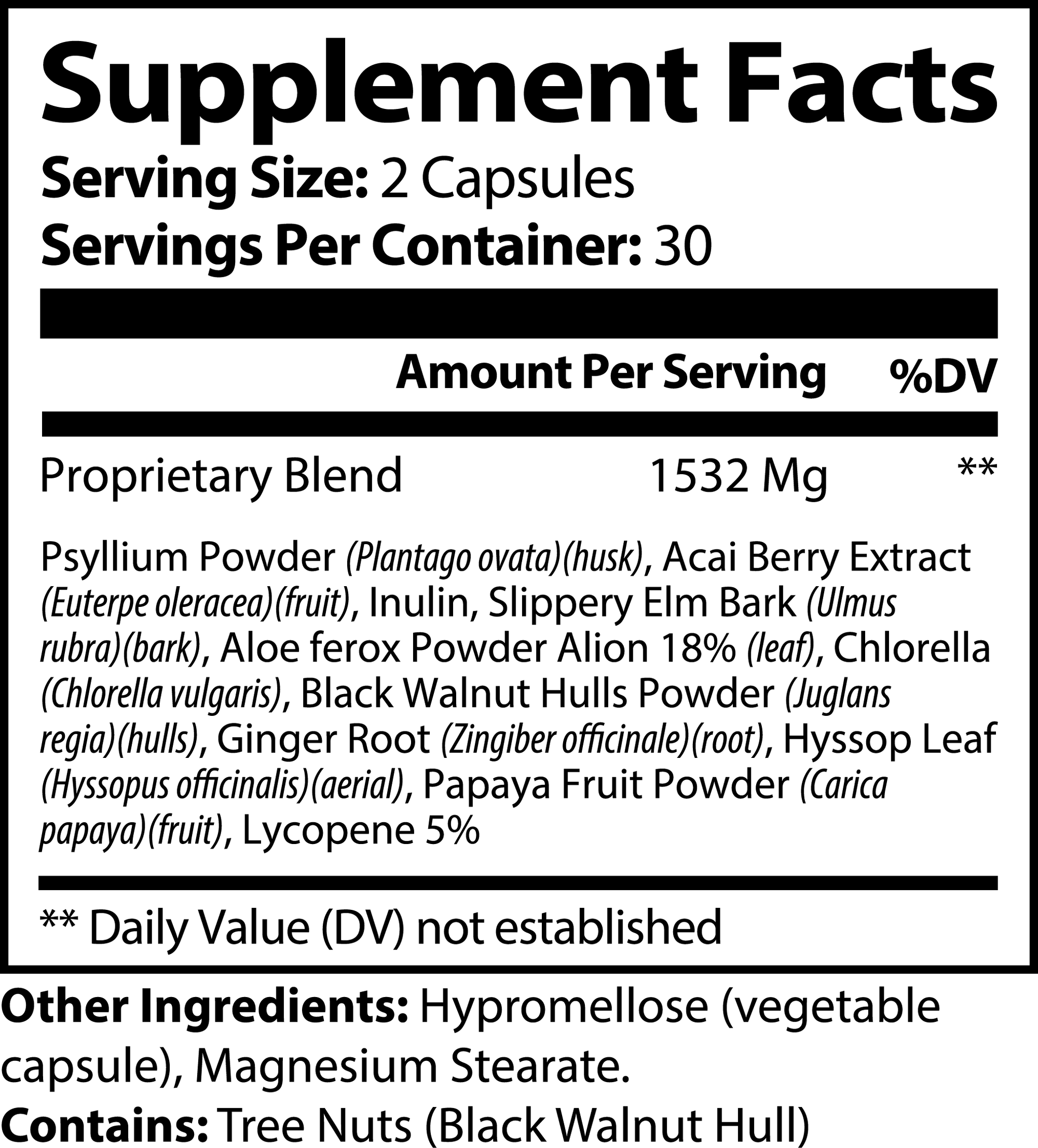 Système Gut Detox (Détox Acai)