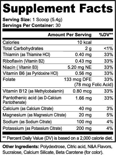 Poudre d’hydratation (fruit de la passion)