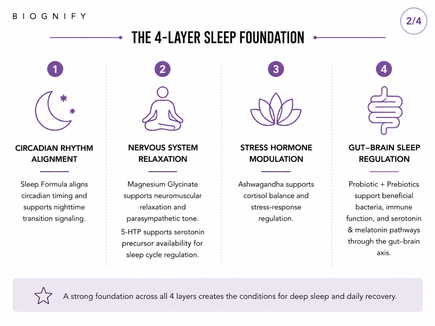 Sleep &amp; Recovery Core System